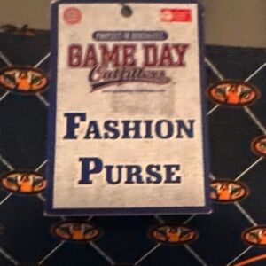 Game Day Outfitters Fashion Purse - Orange and Blue